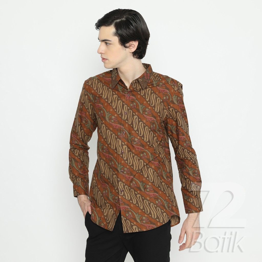 Batik Parang Orange view 2