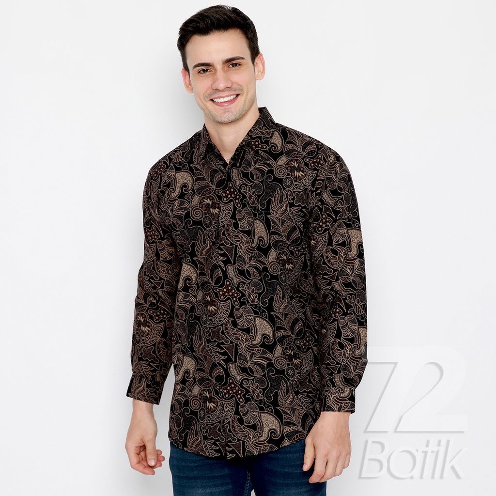 Batik Talas Gogor Earthy Brown view 2