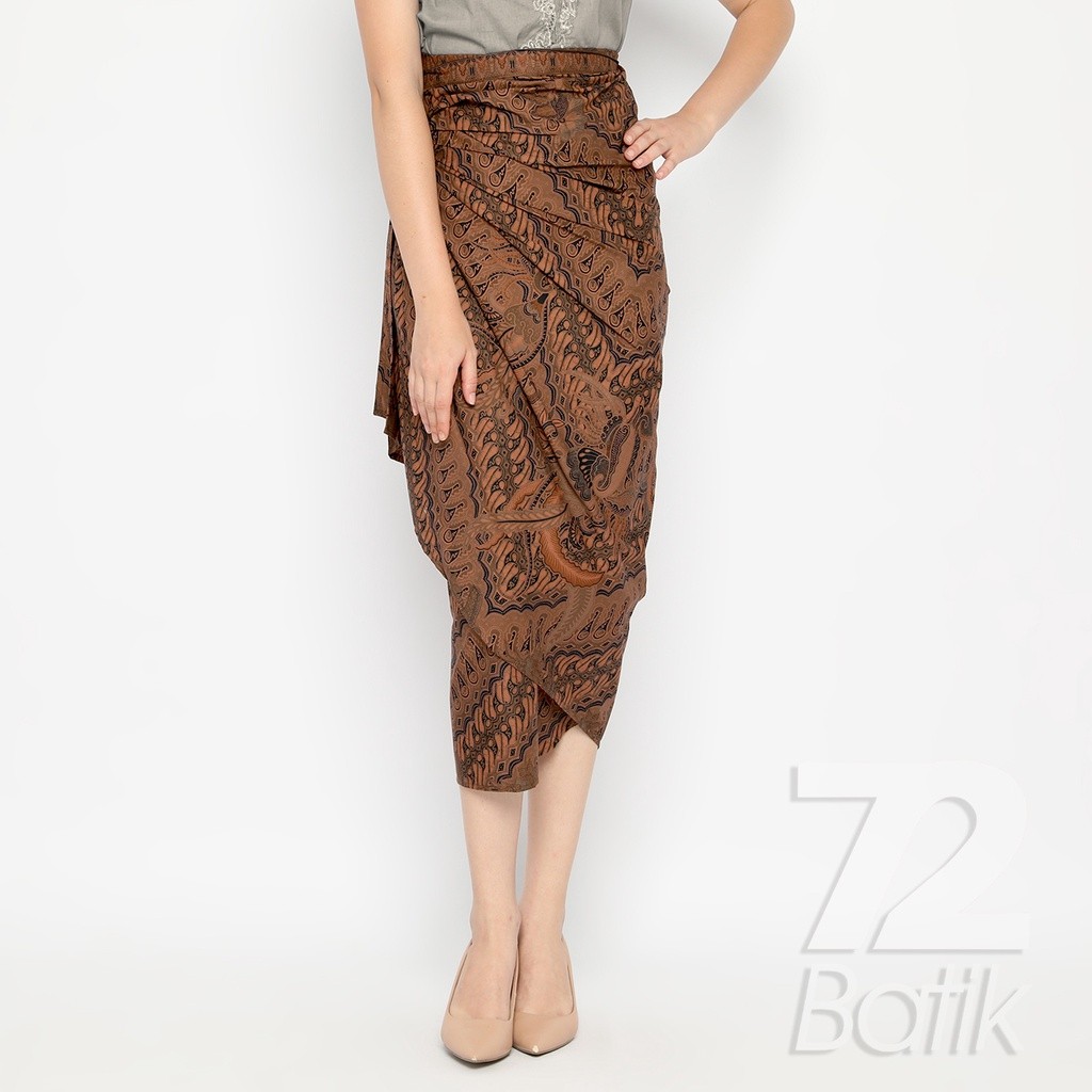 ROK BATIK SPAN Skirt Lilit Kebaya Instan Modern view 2