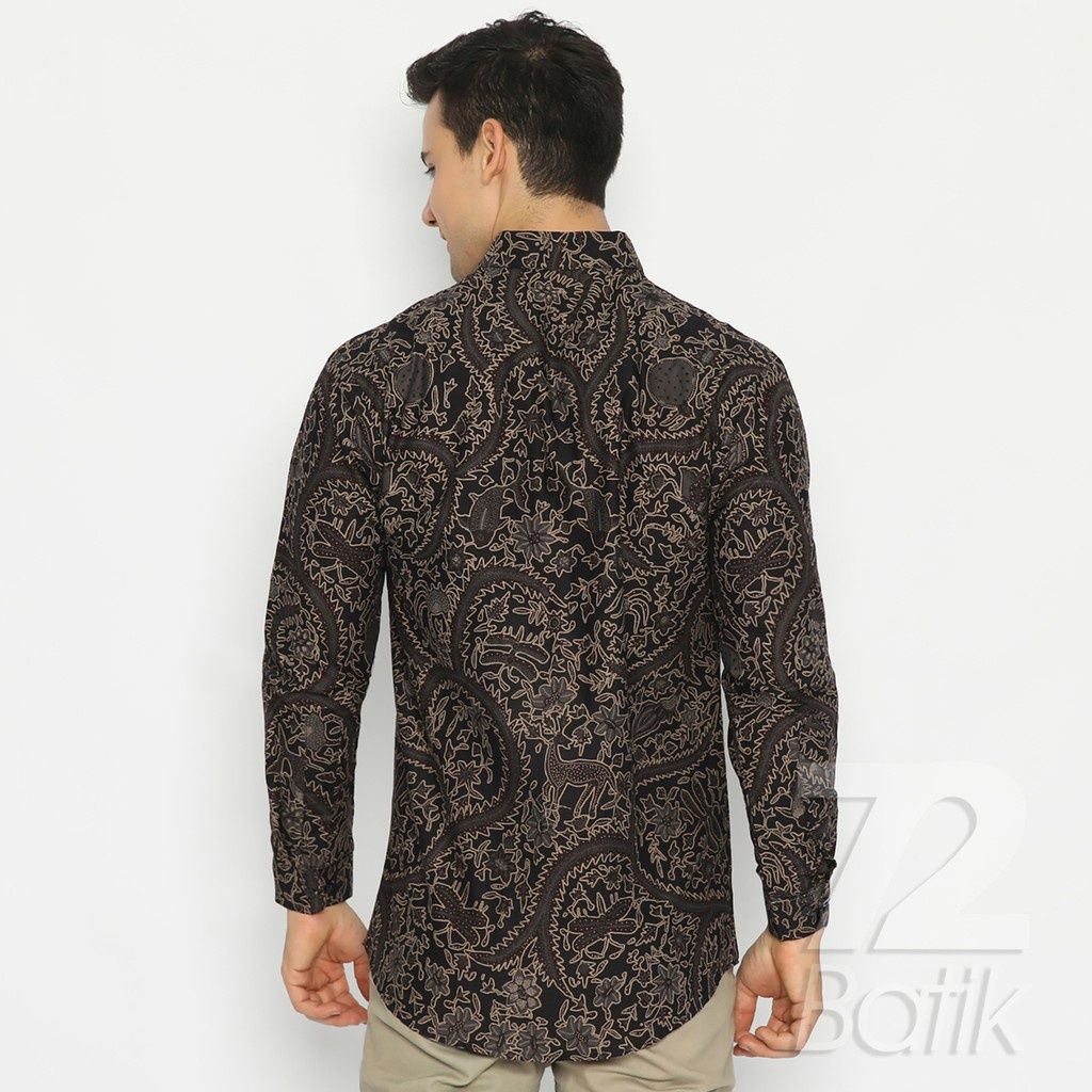 Batik Aneka Satwa Earthy Brown  view 3