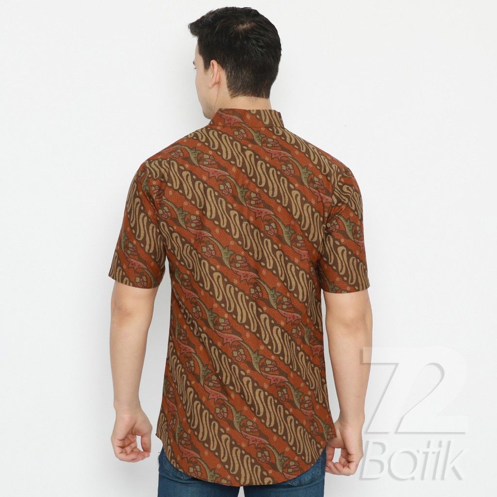 Batik Parang Orange view 3