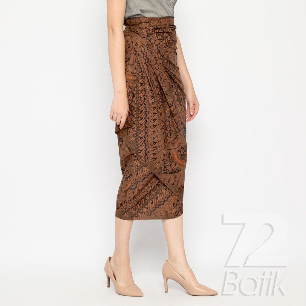 ROK BATIK SPAN Skirt Lilit Kebaya Instan Modern view 4