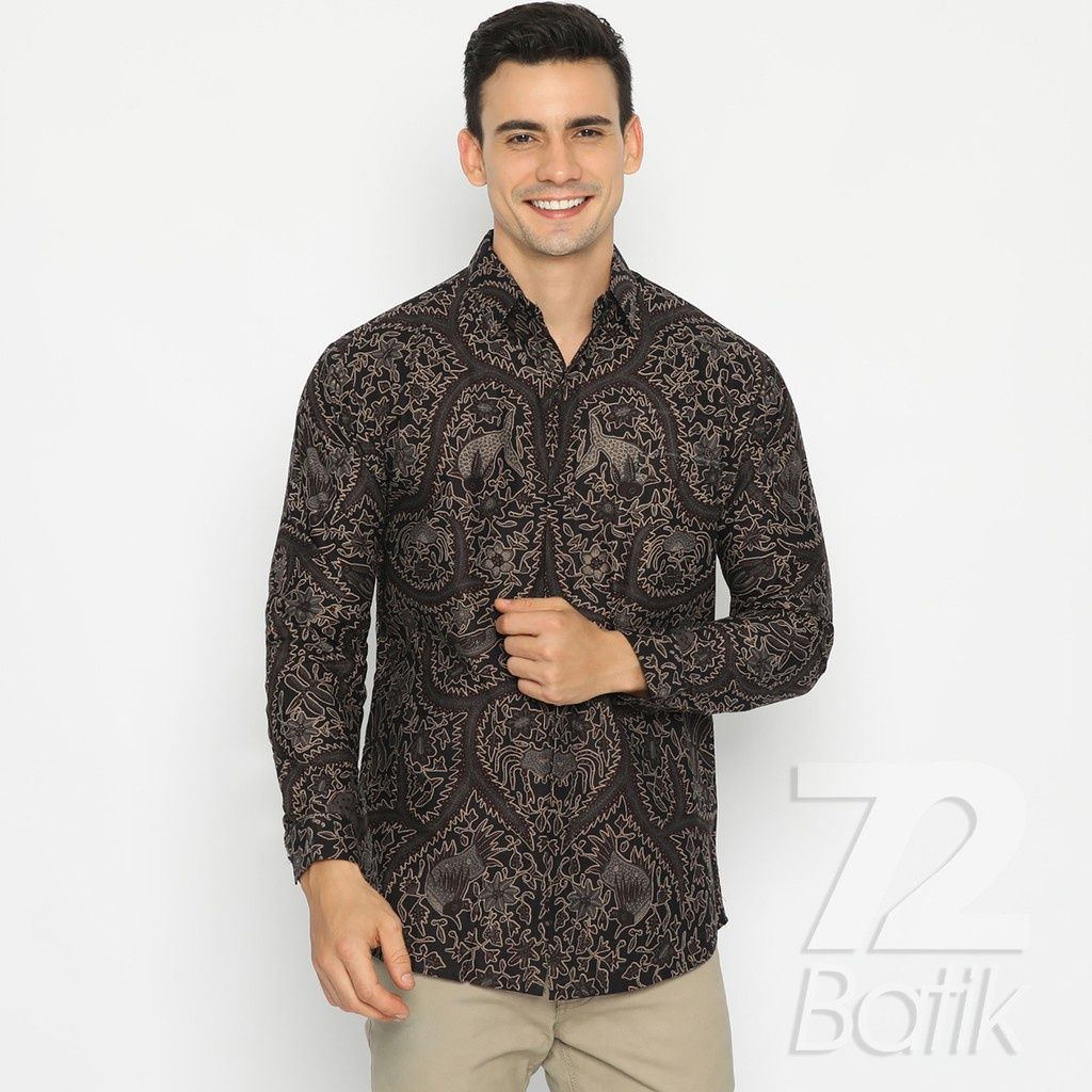 Batik Aneka Satwa Earthy Brown  view 4