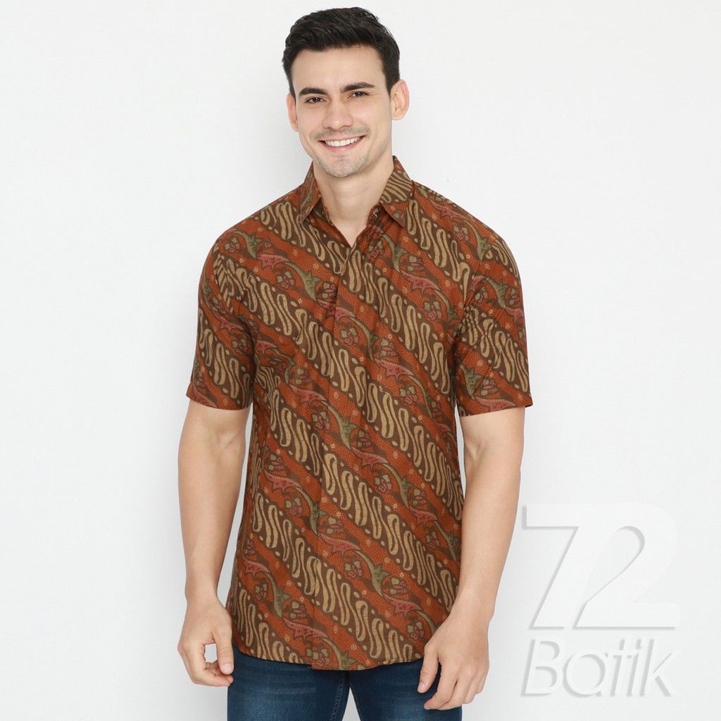 Batik Parang Orange view 4