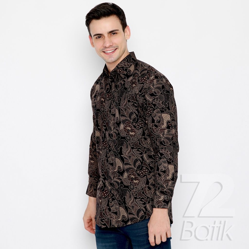 Batik Talas Gogor Earthy Brown view 4