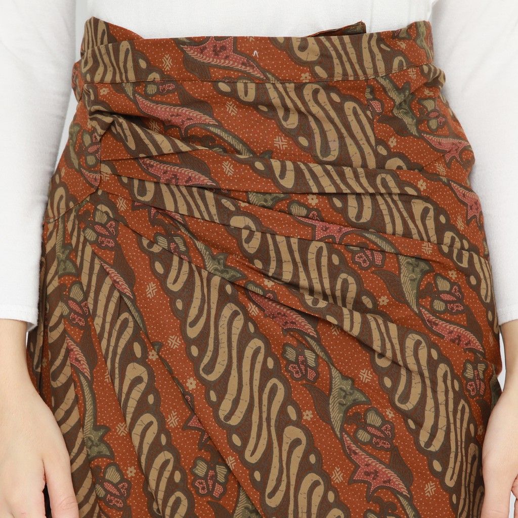 Batik Parang Orange view 5