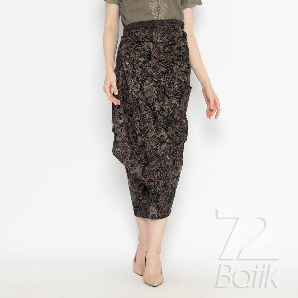 Batik Talas Gogor Earthy Brown view 5